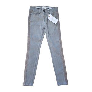 Frame Denim NWT Grey Jeans Side Hustle Grey Side Stripe Sustainably Pants 27